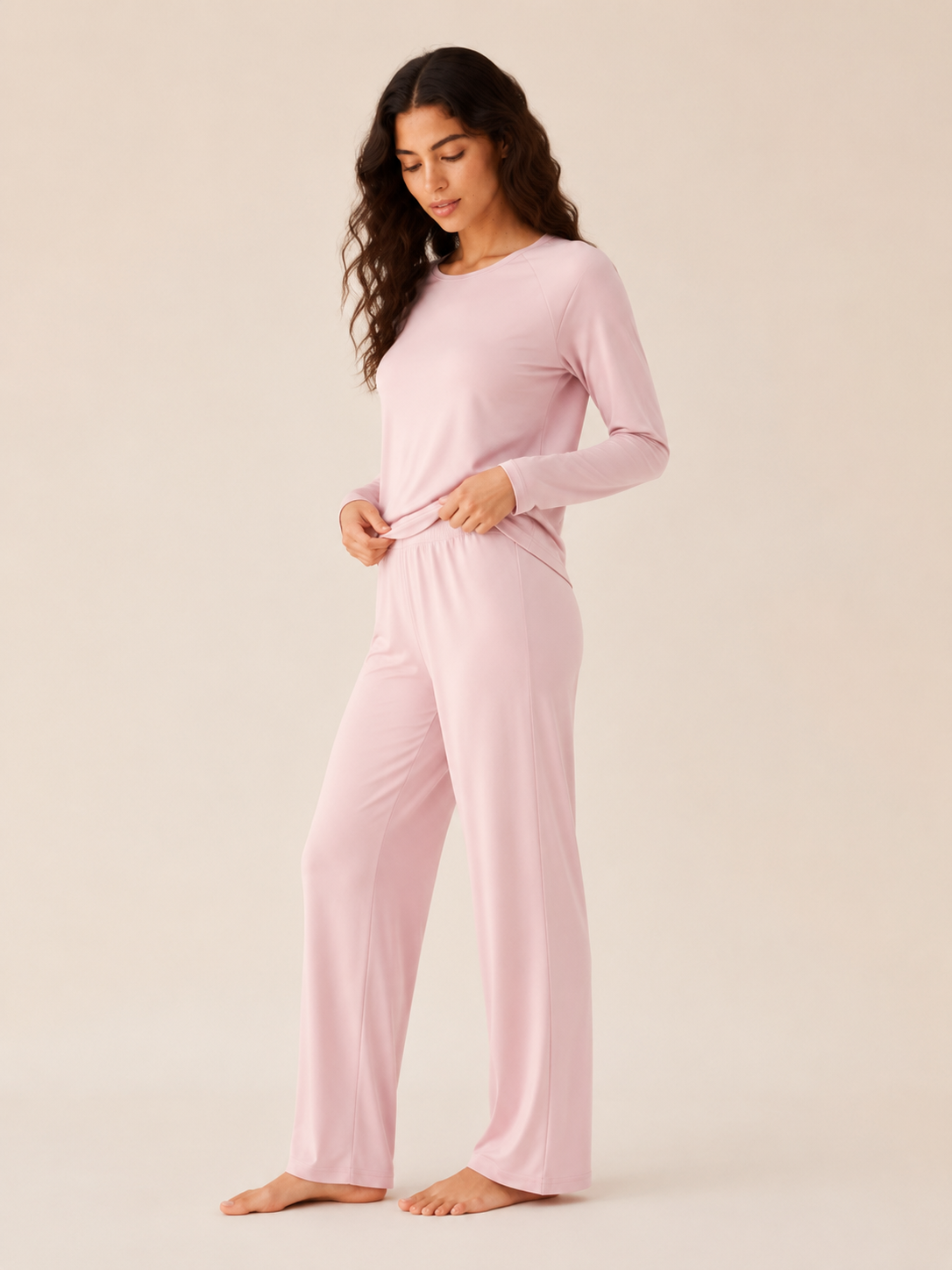Lilysmile Deeper Sleep Pajama Pink Set